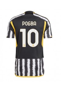 Juventus Paul Pogba #10 Fotballdrakt Hjemme Klær 2023-24 Korte ermer